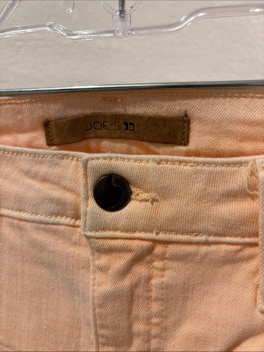 Joe's Jeans Peach Toned Skinny Denim - Picture 2 of 5